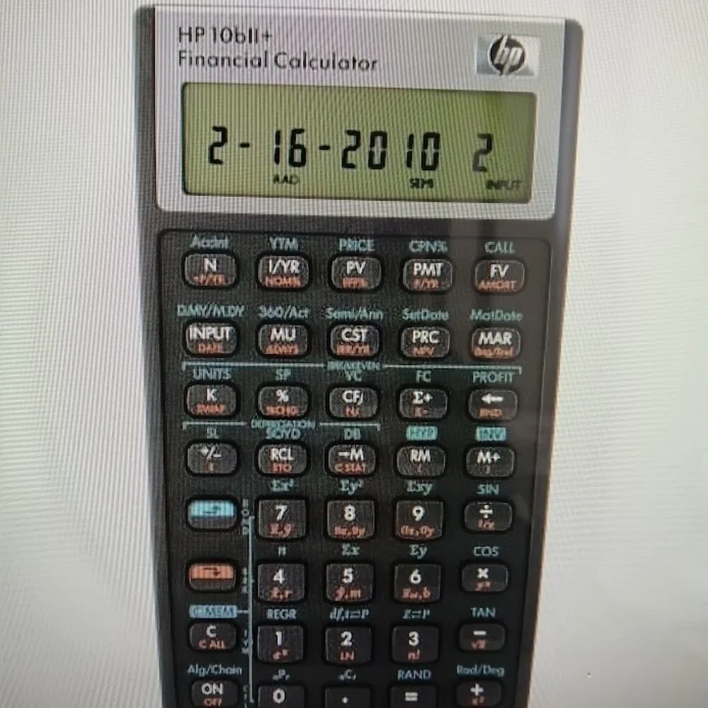 HP 10bII+ Financial Calculator